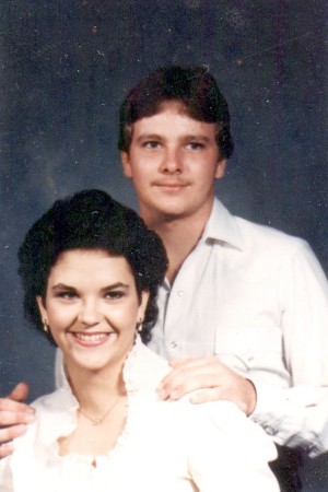 sadonna & tim engagement photo 1984