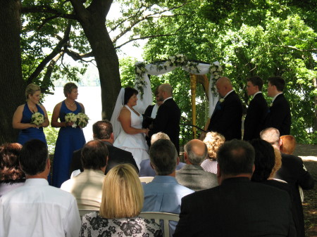 Jen Mattiussi (Priestley)'s wedding