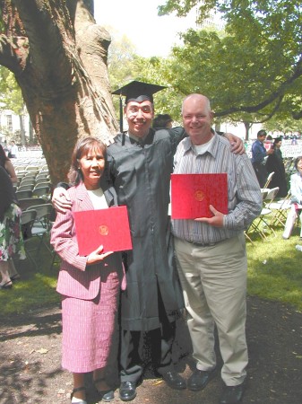 Our son John's graduation from MIT with two masters degrees.