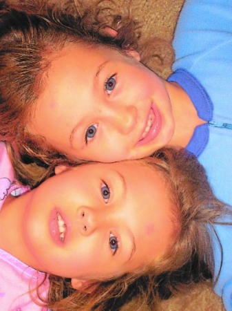 My twin daughters, Kenya and Kira