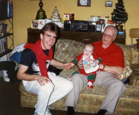 Jim Niece Ashley Grandpa 1990