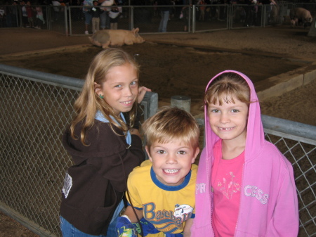 My kids at the fair