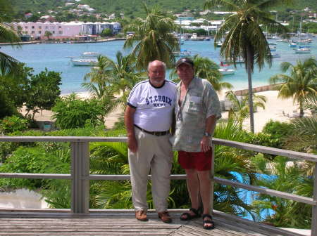 Dad & I Hotel on the Cay just off ST Criox