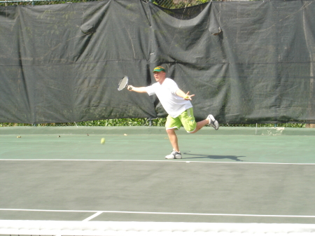 Budding Tennis Pro