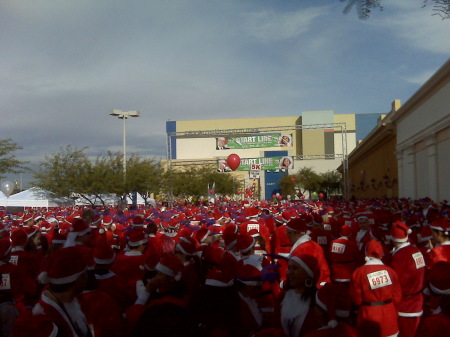 Las Vegas Santa Run 5K December 4, 2010