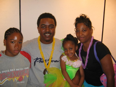 My son Rodney, daughter Tenae and Candy