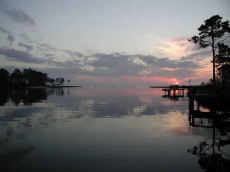 Sunset on Choctawatchee Bay