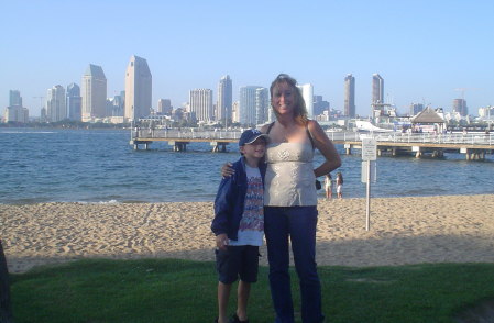 Travis and I in our sunny San Diego
