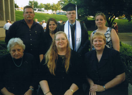 Kenneth's UT graduation, May 2004