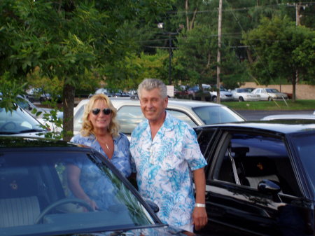 Bill (husband) and I at Woodward Cruise