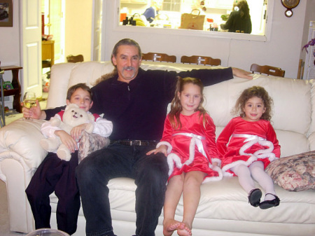 Me with my nephew and two nieces at XMas 2006