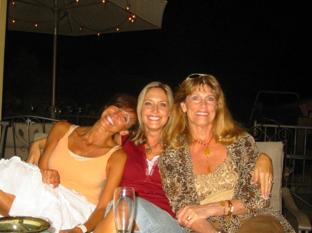 My friend, Denise, me and my mom, Peggy