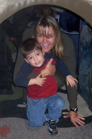 Cam and Mom in March 2006