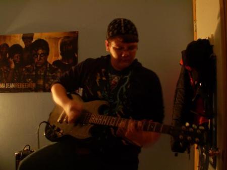 jake and his guitar