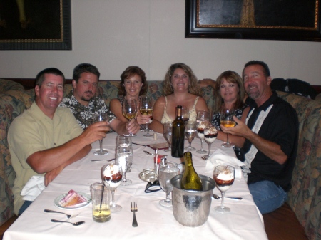 Dinner at Lowery's with friends