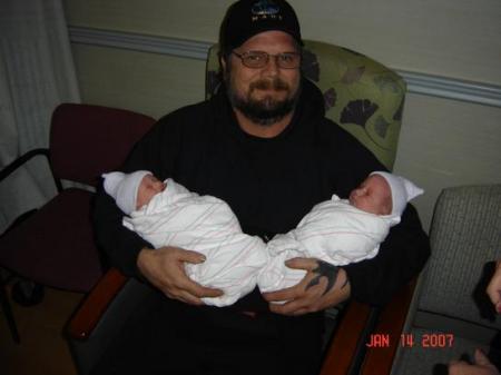 Grandpa & Charlotte & Avery 1-14-2007