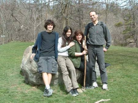 Hiking in the Rouge River valley in 2006