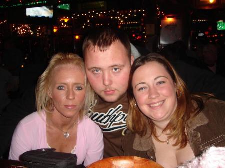 Me my oldest son & his girlfriend