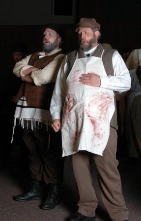 Me as Lazar Wolf with Tevye