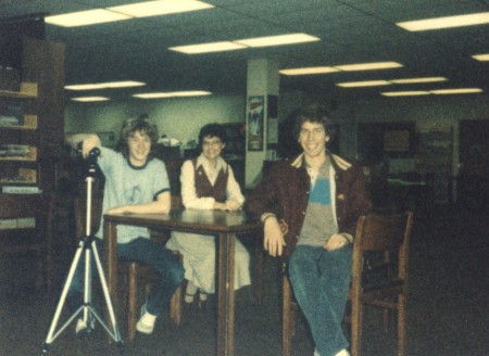On Location in the Library - February, 1986