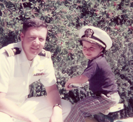 Father and Son in 1975