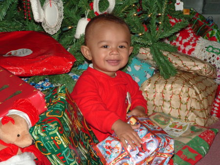 My son's 1st Christmas 2006