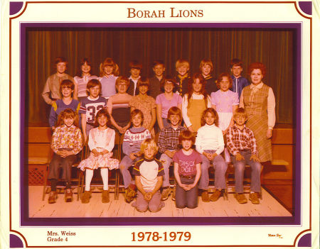 Borah Elementary 1978-79 4th grade