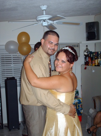 Jessica and I Wedding Picture Dec. 24, 2006