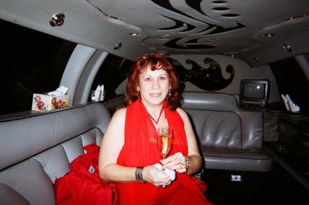 april sitting limo