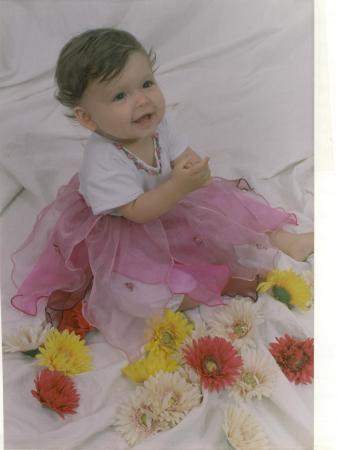 courtney at 1 year old