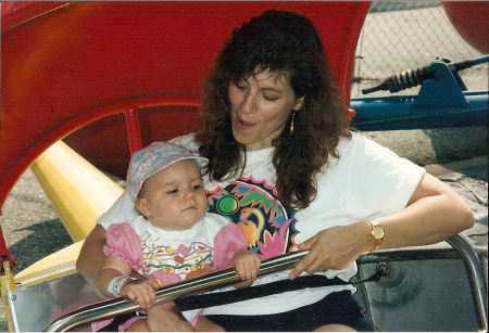 Me & my daughter in 1994