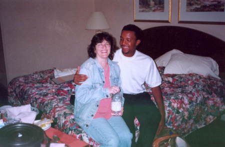 Pedro Martinez & Terri(Boston Pitcher)