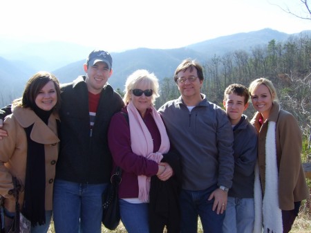 Family photo - Christmas '06 in Gatlinburg, TN.