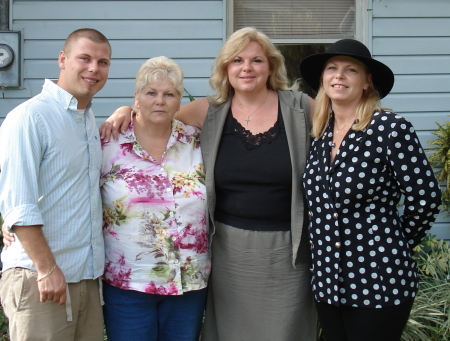 Mom, Vaughn, Crystal & I
