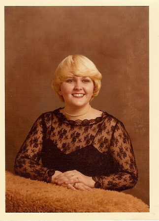 jan hood high school graduation portrait 1981