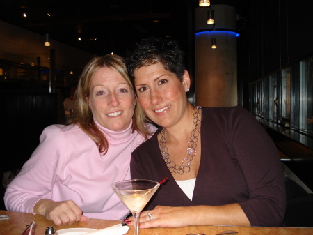 my oldest friend of 40 yrs, lisa ~ in toronto on a girls week vacation