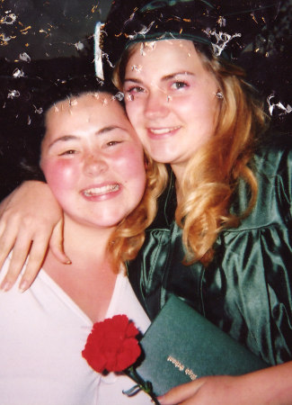 Me and my sis on Grad day 2003