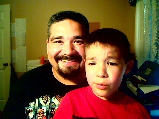 My little Booger and Me
