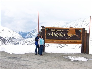 Welcom to Alaska at White Pass