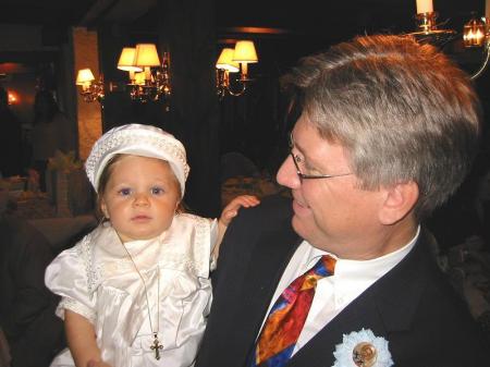 My son Nicholas' Baptism - October 2005