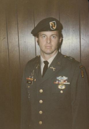 A Gung-ho GI back in 1970--Green Beret Captain