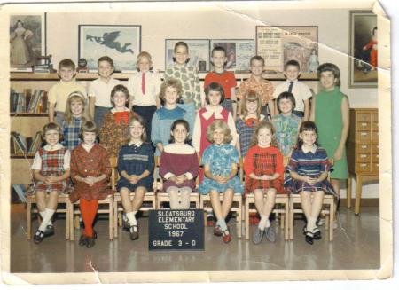 Sloatsburg  Miss Dallo 3rd grade 1967