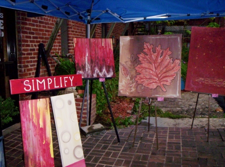 One of my Art shows last Fall 06