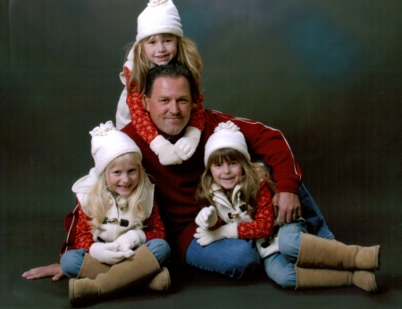 My wonderful husband and our girls