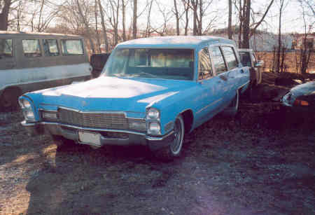 my hearse - 1968 superior combination