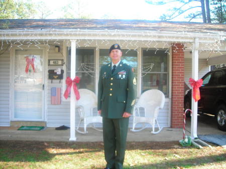 Hubby in uniform