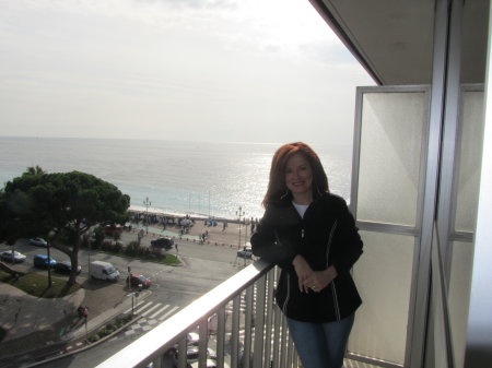 Balcony in Nice, France