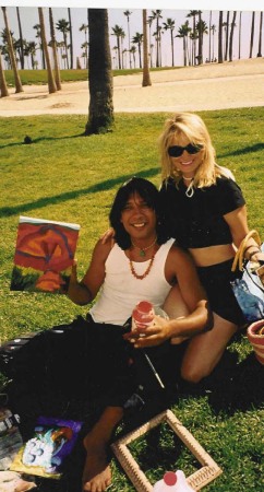 Dawn in venice beach w/ an artist friend 2002