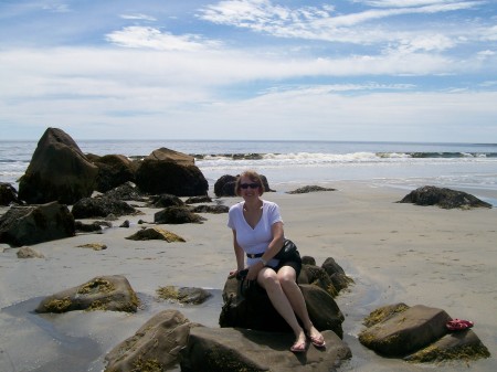 Me (Chris) at White Point Beach, Nova Scotia