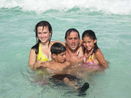 My family in Cancun